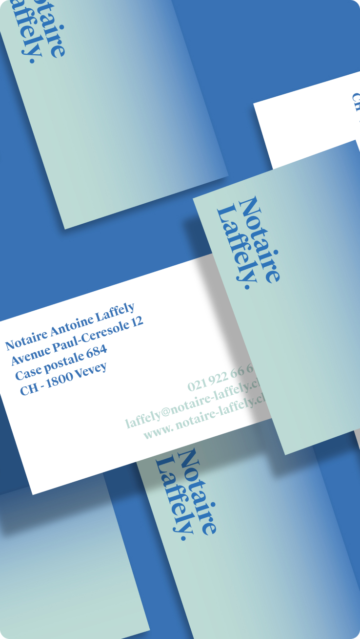 carte de visite - notaire laffely vevey