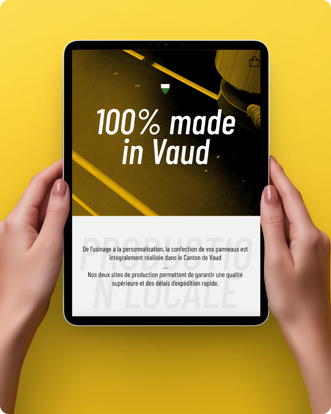 Agence audace - panorando - tablette adaptation