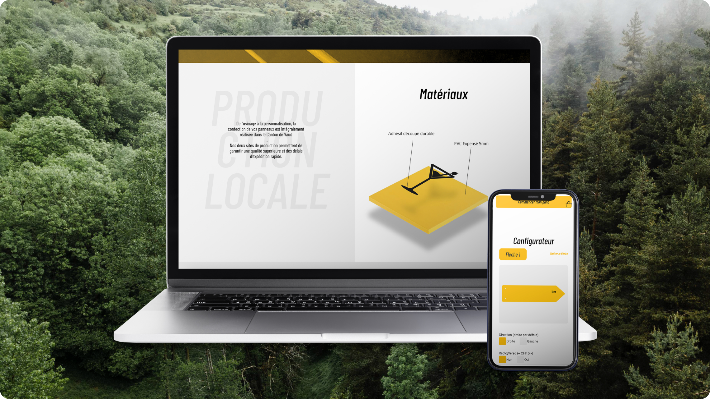 panorando photo site desktop et mobile - agenceaudace