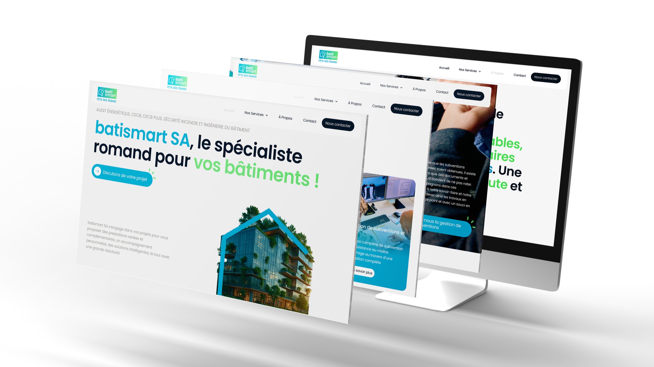 Batismart 1 Nouveau site web et identité visuelle de Batismart, réalisés par l’Agence Audace